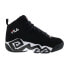 Фото #1 товара Fila MB 1VB90140-014 Mens Black Synthetic Athletic Basketball Shoes