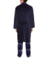 Фото #2 товара Men's Herringbone Textured Fleece Robe