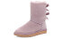 Фото #3 товара Угги женские Bailey Bow II UGG 1016225-SHAD, цвет пудрово-фиолетовый