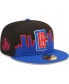 Фото #1 товара Men's Royal, Black LA Clippers 2022 Tip-Off 59FIFTY Fitted Hat