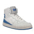 Фото #4 товара Diadora Mi Basket Used High Top Mens White Sneakers Casual Shoes 158569-C4478