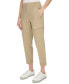 Women's High-Rise Stretch Twill Cargo Ankle Pants