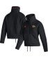 Фото #2 товара Куртка-свитшот Adidas женская Black Chicago Blackhawks Sherpa Half-Zip
