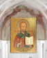 Фото #4 товара Icon Saint Nicholas Wall Art on Wood 16"