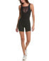 Weworewhat Mesh Insert Romper Women's