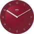 Фото #1 товара Braun BC 06 R zegar ścienny kwarcowy, czerwony (67096)