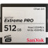 SanDisk Extreme Pro - 512 GB - CFast 2.0 - 525 MB/s - 450 MB/s - Black - Grey