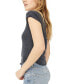 ფოტო #7 პროდუქტის Women's Lettuce-Edge Be My Baby T-Shirt