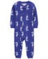 Фото #11 товара Baby 1-Piece Peacock 100% Snug Fit Cotton Footless Pajamas 12M