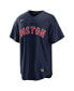 Фото #3 товара Men's David Ortiz Navy Boston Red Sox Alternate Replica Player Jersey