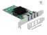 Фото #5 товара Delock 89048 - PCIe - USB 3.2 Gen 1 (3.1 Gen 1) - Low-profile - PCIe 2.0 - 5 Gbit/s - 0 - 60 °C