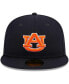 Фото #19 товара Men's Navy Auburn Tigers Evergreen 59FIFTY Fitted Hat