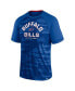 Фото #4 товара Men's Royal Buffalo Bills Hail Mary Raglan T-shirt
