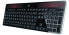 Фото #9 товара Logitech Wireless Solar Keyboard K750 - Full-size (100%) - Wireless - RF Wireless - AZERTY - Black