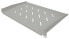 Фото #1 товара Intellinet 19" Cantilever Shelf - 1U - Shelf Depth 350mm - Vented - Grey - Rack shelf - Grey - Steel - 25 kg - 1U - 48.3 cm (19")
