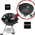Coal Barbecue with Cover and Wheels Landmann Black 49 x 45 x 73 cm