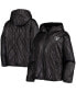 ფოტო #1 პროდუქტის Women's Black Las Vegas Raiders Charlotte Full-Zip Hoodie Puffer Jacket