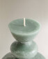 (465 g) blue gardenia scented candlestick candle