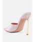 ფოტო #4 პროდუქტის Women's Bottoms Up Strappy Slip On Stiletto Heel Sandals