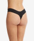 Women's Breathe Natural Thong 3 Pack Underwear, 6J1661B3PK