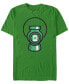 Фото #1 товара Dc Men's Green Lantern Logo Short Sleeve T-Shirt