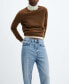 Фото #4 товара Women's Forward Seams Straight Jeans