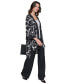 ფოტო #4 პროდუქტის Women's Printed Open-Front Kimono