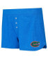 Фото #2 товара Women's Royal Florida Gators Team Color Long Sleeve T-shirt and Shorts Set