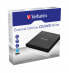 Фото #7 товара Verbatim External Slimline CD/DVD Writer - Black - Tray - Horizontal - Notebook - DVD±RW - USB 2.0