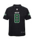 Big Boys Aaron Rodgers Black New York Jets Fashion Game Jersey