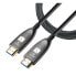 Фото #2 товара Провод HDMI ICOC HY8-020 - 20 м - HDMI Type A (Стандартный) - HDMI Type A (Стандартный) - 3D - 48 Gbit/s - Черный