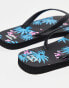 Billabong tides flip flops in black