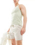 Cotton On easy short in black with drawstring waist in textured stone Strukturiertes Steinbeige, L - EU 42 - фото #4