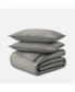 Фото #1 товара Organic Cotton Sateen Duvet Cover Set Full/Queen