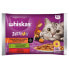 Фото #1 товара Корм для котов Whiskas Tasty Mix Курица Телятина Мясо ягненка птицы Морковь 4 x 85 g