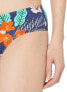 Фото #3 товара Hobie Junior's Women's 168646 Ruffled Solid Hipster Floral Bikini Bottom Size L