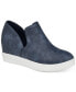 Фото #3 товара Women's Cardi Cut-Out Platform Wedge Sneakers