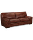 Фото #2 товара Myars 91" Leather Sofa, Created for Macy's