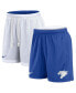 Men's White/Royal Kentucky Wildcats Primetime Reversible Performance Shorts