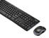 Logitech Wireless Combo MK270 - Full-size (100%) - Wireless - USB - QWERTY - Black - Mouse included