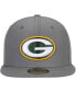 Фото #4 товара Men's Graphite Green Bay Packers Storm 59FIFTY Fitted Hat