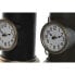 Фото #4 товара Настольные часы Home ESPRIT Чёрный Позолоченный Металл полипропилен Vintage 17 x 18 x 34,5 cm (2 штук)