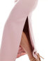 Фото #5 товара Kaiia maxi skirt side split co-ord in baby pink