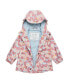 Toddler, Child Girls Apple Love Recycled Waterproof Raincoat