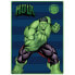 Фото #1 товара Одеяло The Avengers Hulk 100 x 140 cm Синий Зеленый полиэстер