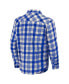 Men's Darius Rucker Collection by Royal Chicago Cubs Plaid Flannel Button-Up Shirt
