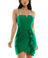 ფოტო #1 პროდუქტის Juniors' Ruffled Bodycon Dress