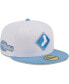 Фото #2 товара Men's White Chicago White Sox Sky 59FIFTY Fitted Hat