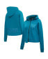 ფოტო #1 პროდუქტის Women's Teal Charlotte Hornets Triple Tonal Full-Zip Hoodie