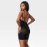 ASSETS by SPANX Women's Flawless Finish Plunge Bodysuit - Black XL